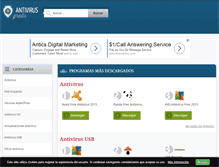 Tablet Screenshot of antivirusgratis.com